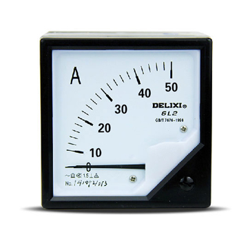 模擬指示電測量儀表；6L2-50/5 ★
