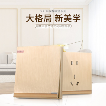 深思(SIASE)開關(guān)插座面板